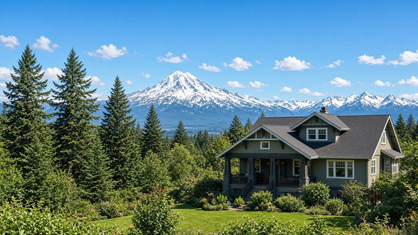 Sunny Pacific Northwest home
